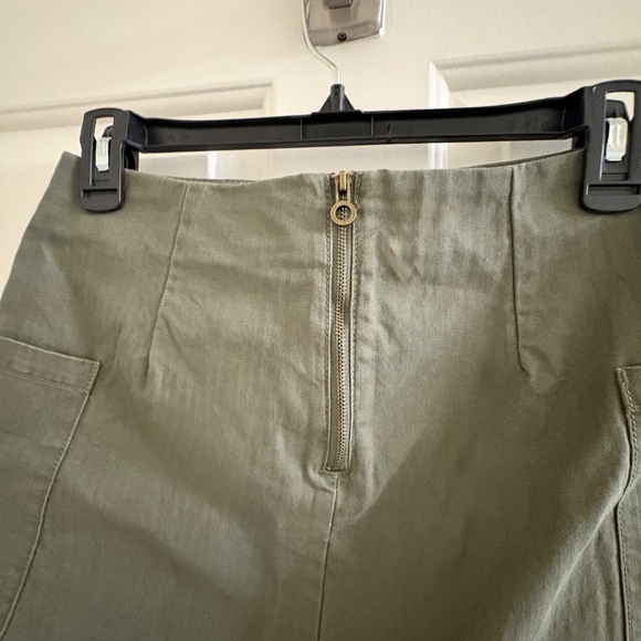A New Day Olive Green Utility Skirt – Size 4 - Picture 2 of 3